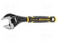 Wrench; adjustable; 6"; Overall len: 150mm; phosphated; FATMAX® STANLEY