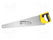 Hacksaw; manual; wood; 8teeth/inch; TRADECUT™; 550mm STANLEY