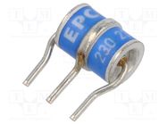 Arrester: surge arrester; THT; Leads: lead x3; Ubr type: 230V; 10GΩ EPCOS