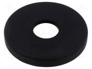 No-slip disk; with hole; elastomer thermoplastic TPE; Ø: 49mm FATH