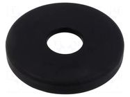 No-slip disk; with hole; elastomer thermoplastic TPE; Ø: 49mm FATH