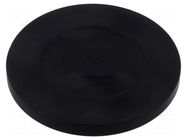 No-slip disk; elastomer thermoplastic TPE; H: 7mm; Ø: 68mm FATH