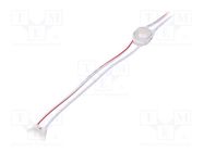 LED; white; 3000K; 360mW; 55lm; IP67; 170°; No.of diodes: 1; -25÷55°C POS