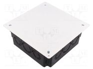 Enclosure: junction box; X: 150mm; Y: 150mm; Z: 65mm; polystyrene OBO BETTERMANN