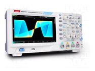 Oscilloscope: digital; Ch: 4; 70MHz; 1Gsps; 56Mpts; LCD TFT 8"; ≤5ns UNI-T