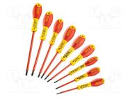 Kit: screwdrivers; 10pcs. STANLEY