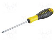 Screwdriver; slot; SL 4; Essential; 100mm STANLEY