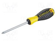 Screwdriver; Pozidriv®; PZ2; Essential; 100mm STANLEY