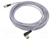 Cable: for sensors/automation; M12; PIN: 4; 10m; 250VAC; 4A; PUR MURR ELEKTRONIK