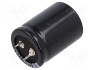 Capacitor: electrolytic; SNAP-IN; 220uF; 450VDC; Ø30x40mm; ±20% SAMWHA