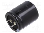 Capacitor: electrolytic; SNAP-IN; 470uF; 400VDC; Ø35x40mm; ±20% SAMWHA