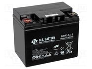 Re-battery: acid-lead; 12V; 33Ah; AGM; maintenance-free; 11.25kg B.B. Battery