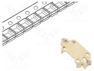 Socket; CR2450; Batt.no: 1; horizontal,SMD; tape RENATA