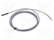 Sensor: reed switch; Contacts: NO; IP65,IP68; 5÷30VDC; 5÷30VAC 