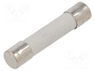 Fuse: fuse; ultra rapid; 3.15A; 500VAC; ceramic,cylindrical; A12FA SCHURTER