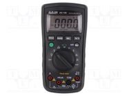 Digital multimeter; LCD; 3,5 digit (3999); 3x/s; True RMS AC AXIOMET