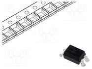 Optocoupler; SMD; Ch: 1; OUT: transistor; Uinsul: 5kV; Uce: 70V; SMD4 VISHAY