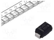 Diode: rectifying; SMD; 1kV; 1A; SMA; Ufmax: 1.1V; Ifsm: 35A; Ir: 50uA PanJit Semiconductor