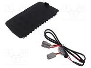 Inductance charger; Mercedes; black; 10W; Mounting: assembly hole ACV