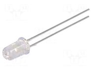 LED; green; 5mm; 14000÷23000mcd; 30°; Front: convex; 2.6÷3.6VDC Inolux