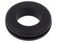 Grommet; Ømount.hole: 26.97mm; Øhole: 19.05mm; rubber KEYSTONE