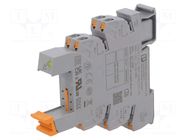Socket; for DIN rail mounting; -40÷60°C; 14x80x94mm; RAL 7042 PHOENIX CONTACT