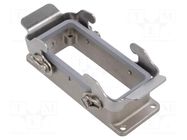 Enclosure for connectors: HDC; size 16B; Han-INOX®; IP65,IP67 HARTING