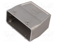 Enclosure: for HDC connectors; Han-INOX®; size 16B; for cable HARTING