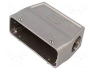 Enclosure for connectors: HDC; size 24B; for cable; Han-INOX® HARTING