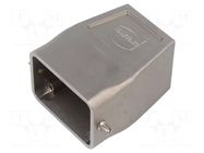 Enclosure for connectors: HDC; size 6B; for cable; Han-INOX® HARTING