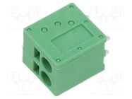 PCB terminal block; angled; 5mm; ways: 2; on PCBs; 0.2÷4mm2; tinned AMPHENOL ANYTEK