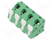 PCB terminal block; angled; 15mm; ways: 4; on PCBs; 0.75÷10mm2 AMPHENOL ANYTEK