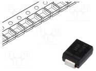 Diode: TVS; 0.6kW; 36.7÷40.6V; 11.3A; unidirectional; SMB; reel SMC DIODE SOLUTIONS