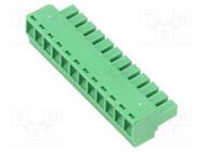 Pluggable terminal block; 3.81mm; ways: 12; straight; plug; female AMPHENOL ANYTEK