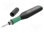 Soldering iron: with htg elem; 24W; for soldering station; ESD JBC TOOLS