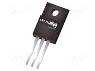 Transistor: N-MOSFET; unipolar; 650V; 19A; Idm: 42A; 32W; ITO220AB PanJit Semiconductor