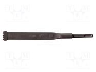 Toothed chisel; for concrete; L: 250mm; SDS-Plus®; Tipwidth: 20mm RENNSTEIG