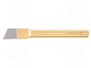 Cold chise; Tipwidth: 33mm; L: 250mm; Plating: varnish RENNSTEIG