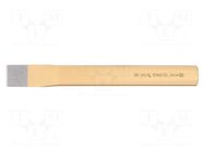 Cold chise; Tipwidth: 28mm; L: 240mm; Plating: varnish RENNSTEIG