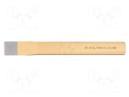 Cold chise; Tipwidth: 28mm; L: 240mm; Plating: varnish RENNSTEIG