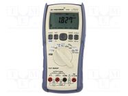 Digital multimeter; USB; LCD; 5 digits (50000); 10x/s; -10÷50°C B&K PRECISION