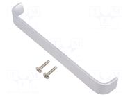 Holder; aluminium; natural; H: 30mm; L: 232mm; W: 25mm; handle GTV Poland