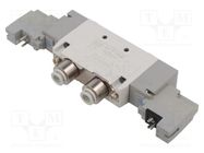 Electromagnetic valve; 1÷7bar; 5/2 bistable; aluminium; IP65 SMC