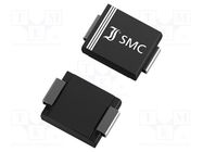 Diode: TVS; 3kW; 31.1÷34.5V; 66A; unidirectional; ±5%; SMC; 3.0SMCJ DIOTEC SEMICONDUCTOR