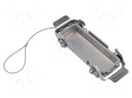 Protection cover; size 24B; Han-INOX®; IP65,IP67; 104x27mm HARTING