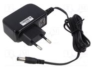 Power supply: switching; mains,plug; 12VDC; 1.25A; 15W; Plug: EU CELLEVIA POWER