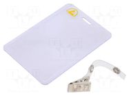 Badge holder; 10pcs. STATICTEC