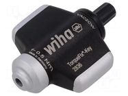 Screwdriver handle; torque; TorqueFix®; Holder: hexagonal WIHA