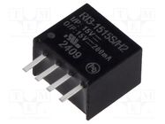 Converter: DC/DC; 3W; Uin: 13.5÷16.5VDC; Uout: 15VDC; Iout: 200mA RECOM