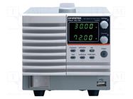 Power supply: programmable laboratory; Ch: 2; 250VDC; 4.5A; 250VDC GW INSTEK